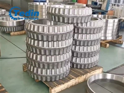 Producció en sèrie de coixinets de rodets cònics de doble fila